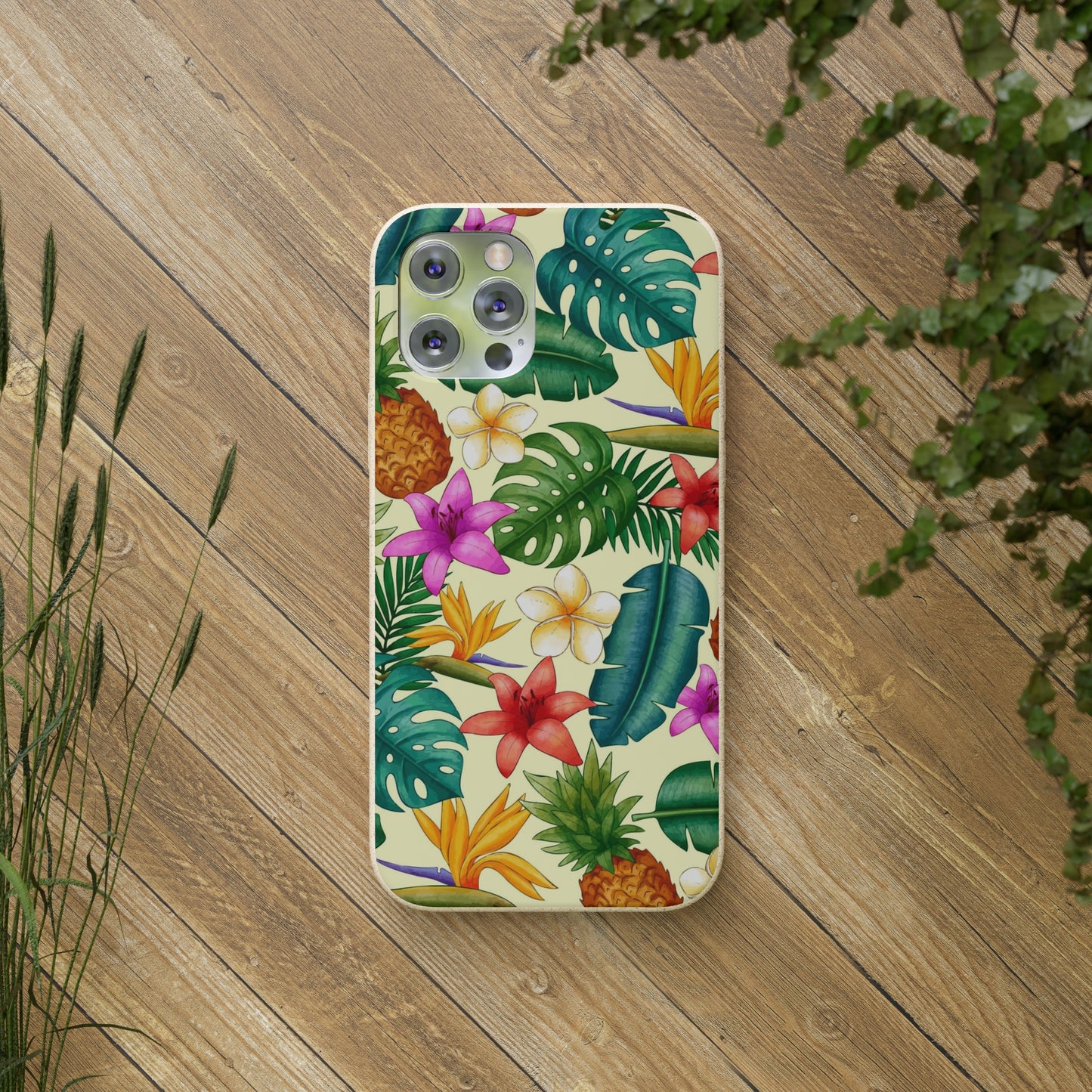 "Pineapple Infused" Eco Biodegradable Phone Cases -iPhone and Galaxy