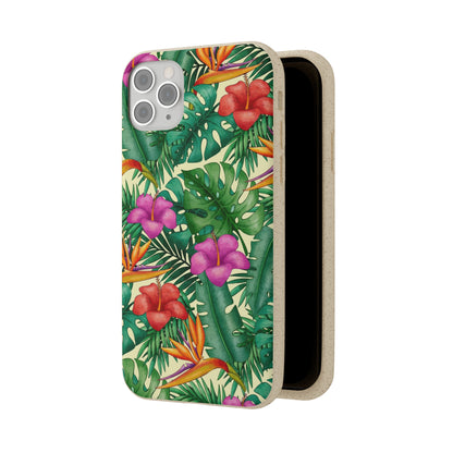 "Bird of Paradise Delight"  Eco Biodegradable Phone Cases - iPhone and Galaxy