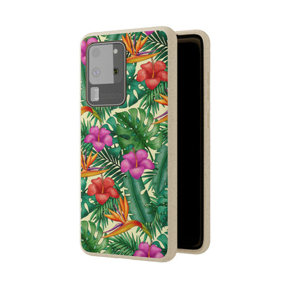 "Bird of Paradise Delight"  Eco Biodegradable Phone Cases - iPhone and Galaxy