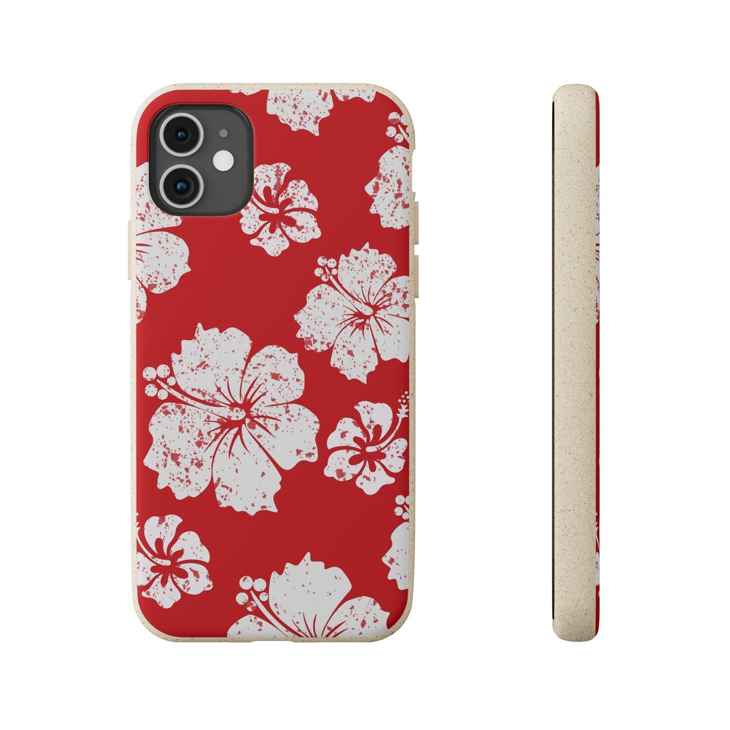 "Hibiscus Hues" Eco Biodegradable Phone Cases - iPhone and Galaxy