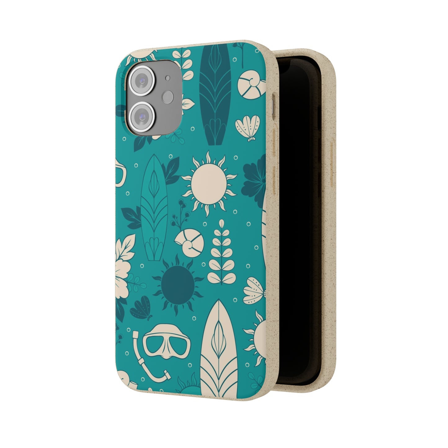 "Surf's Up, Dive Down" Eco Biodegradable Cases - iPhone and Galaxy