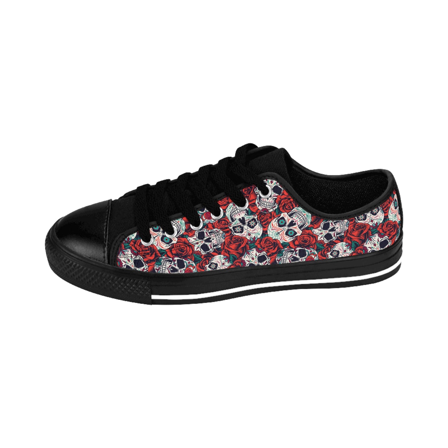 "Dia de Muertos in Roses" Women's Athletic Kicks