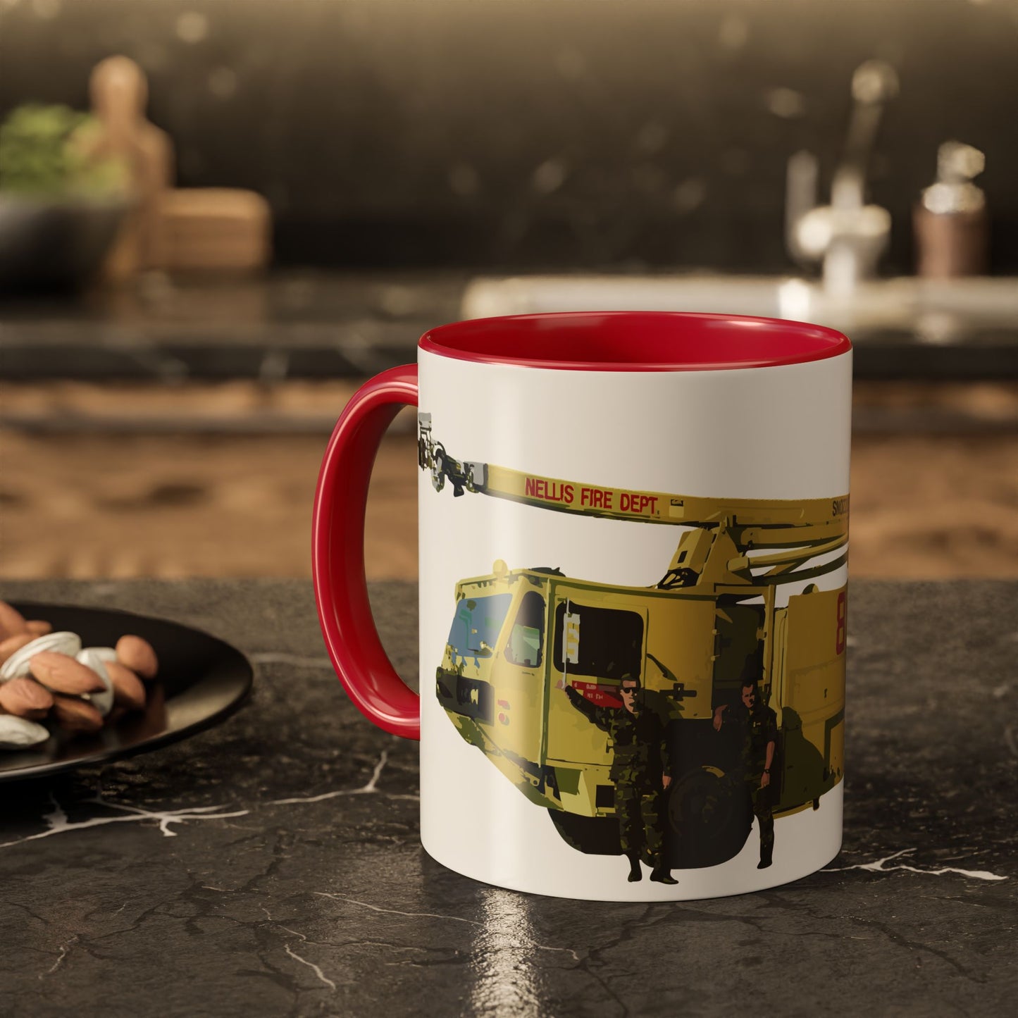 P-19 Experimental “Snozzle Test Rig” Crash Fire Rescue Coffee Mug by Island Vibes For Life