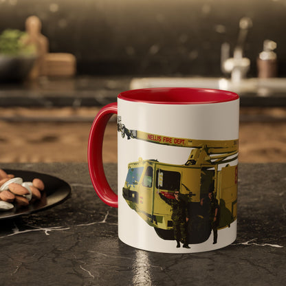 P-19 Experimental “Snozzle Test Rig” Crash Fire Rescue Coffee Mug by Island Vibes For Life