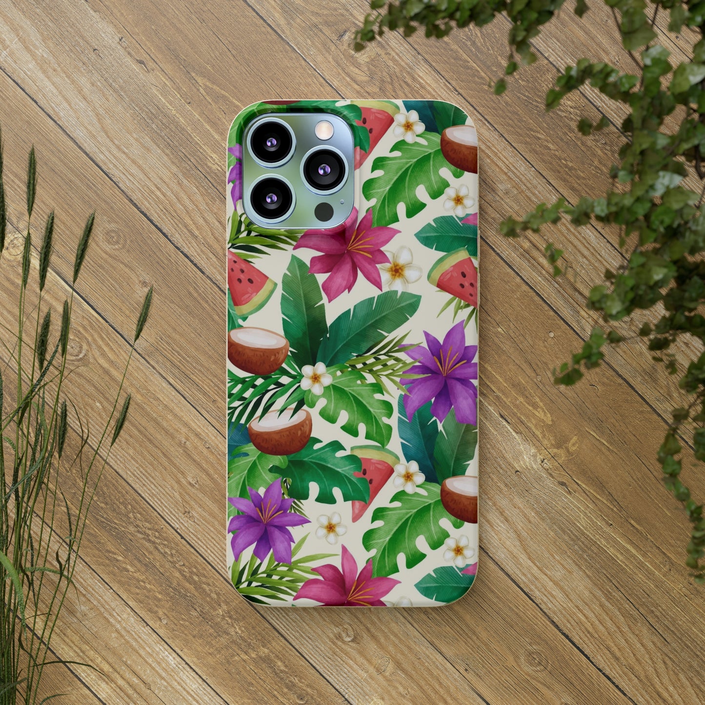 "Exotic Fruit Blossom" Eco Biodegradable Cases - iPhone and Galaxy