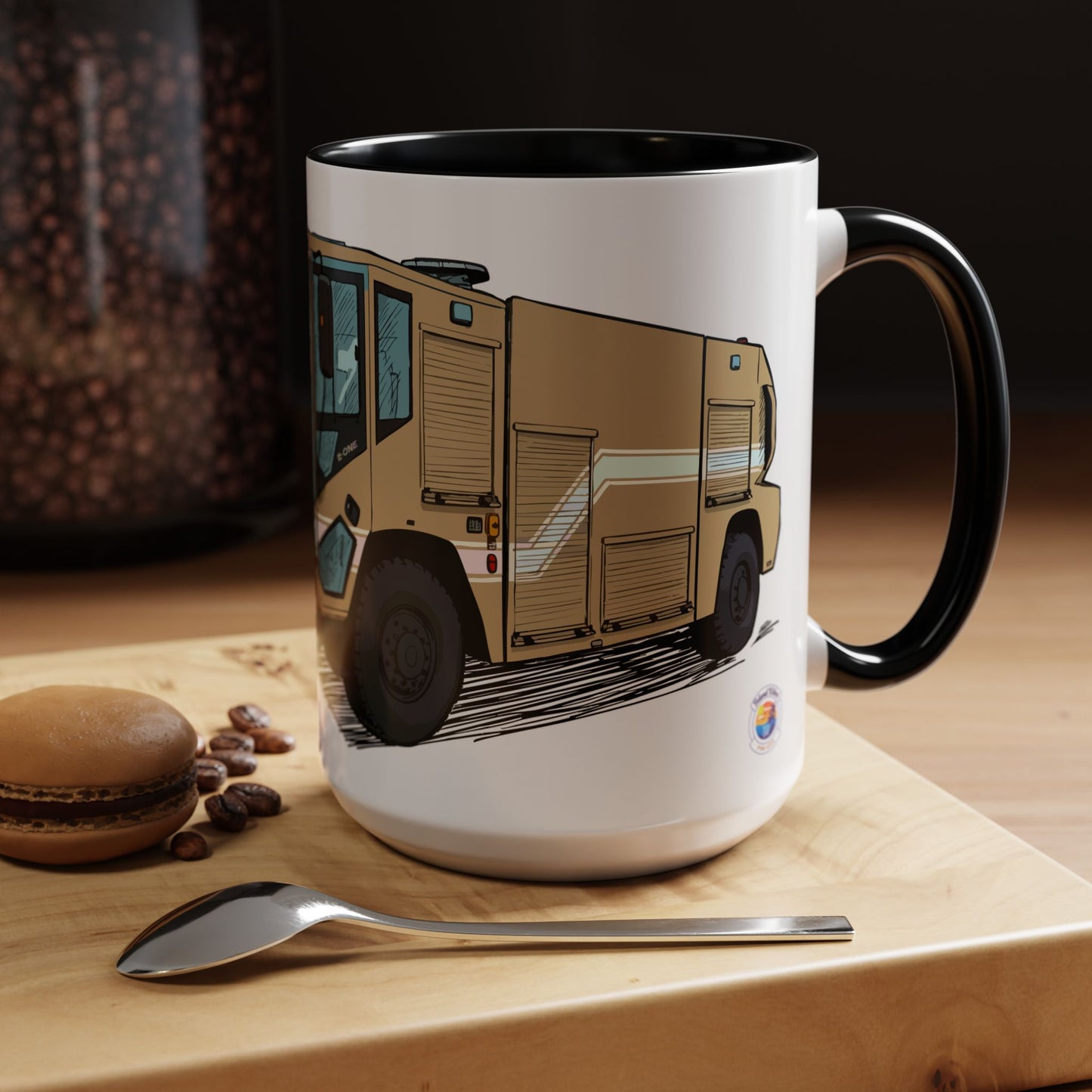 A/S 32 P-19C CFR Truck Fundraiser Coffee Mug by Island Vibes For Life