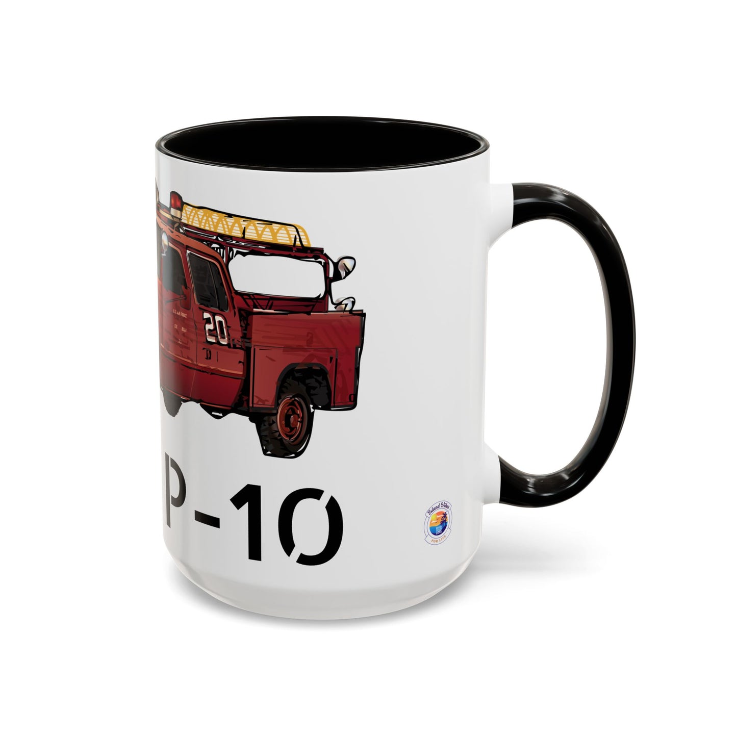 P-10 Crash Fire Rescue Coffee Mug by Island Vibes For Life