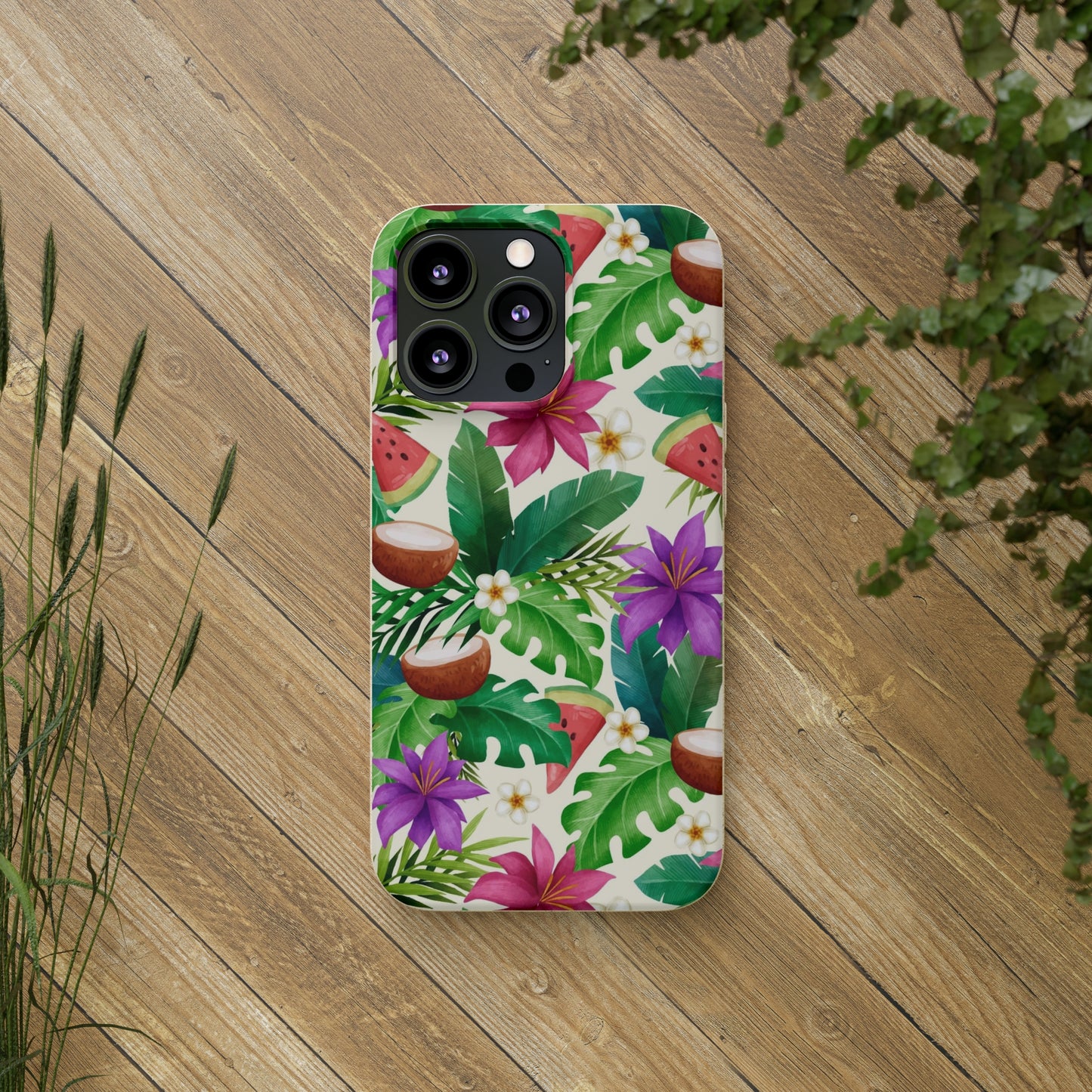 "Exotic Fruit Blossom" Eco Biodegradable Cases - iPhone and Galaxy