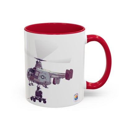 HH-43 Rescue Coffee Mug -  USAF ARFF Huskie Helicopter Mug exclusive by Island Vibes For Life V2