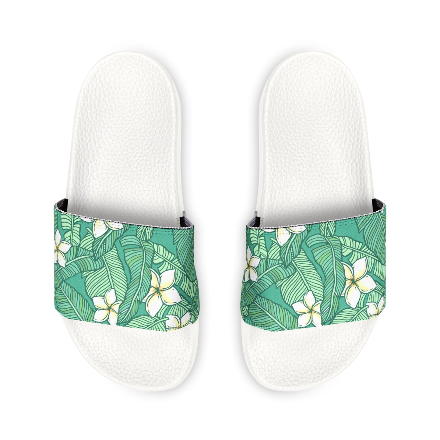 "Jasmine Palm Paradise" Men's Beach Sandals