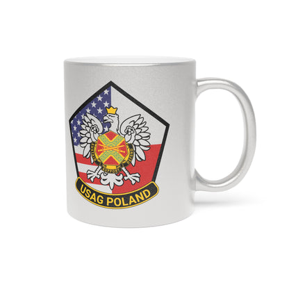 FOS Bolesławiec “Pugnae Tam Saevae Sunt” Metallic Coffee Mug