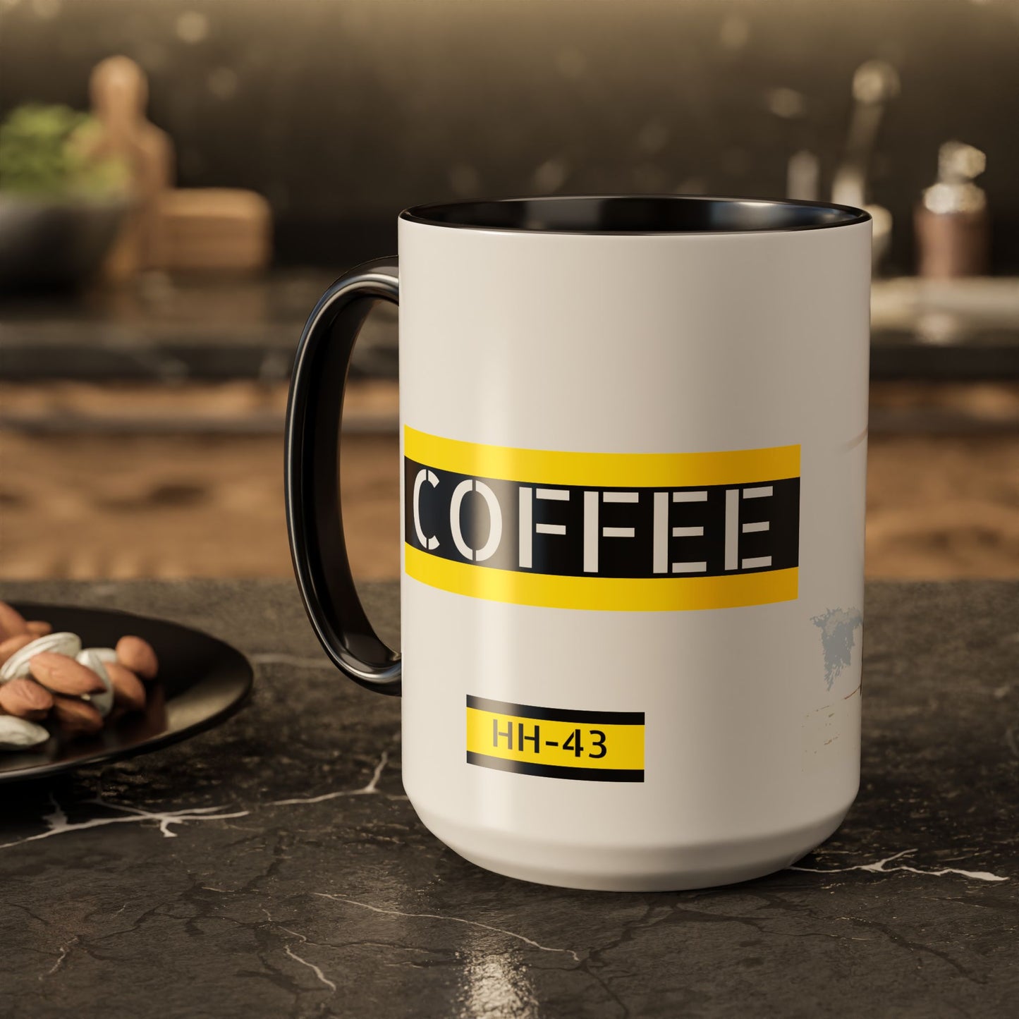 HH-43 Rescue Coffee Mug -  USAF ARFF Huskie Helicopter Mug exclusive by Island Vibes For Life
