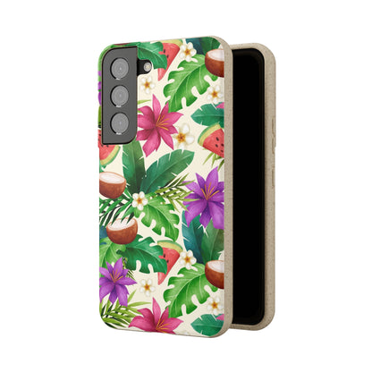 "Exotic Fruit Blossom" Eco Biodegradable Cases - iPhone and Galaxy