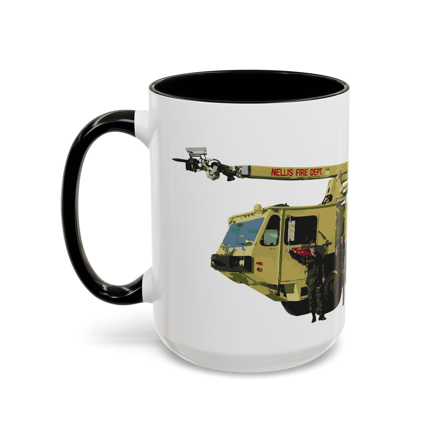 P-19 Experimental “Snozzle Test Rig” Crash Fire Rescue Coffee Mug by Island Vibes For Life