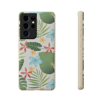 "Caribbean Leaf Carnival"  Eco Biodegradable Phone Cases - iPhone and Galaxy