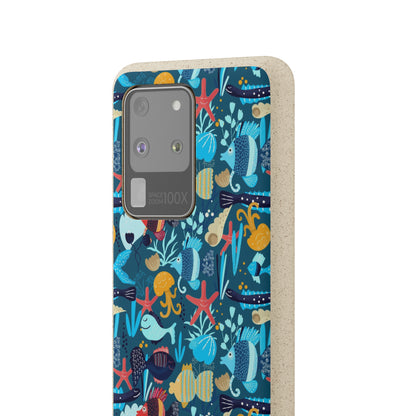 "Aqua Wonderland" Eco Biodegradable Cases - iPhone and Galaxy