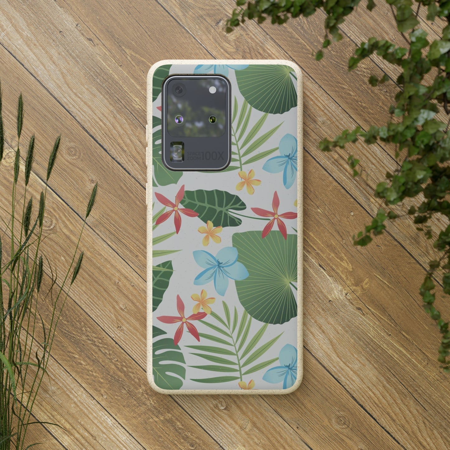 "Caribbean Leaf Carnival"  Eco Biodegradable Phone Cases - iPhone and Galaxy