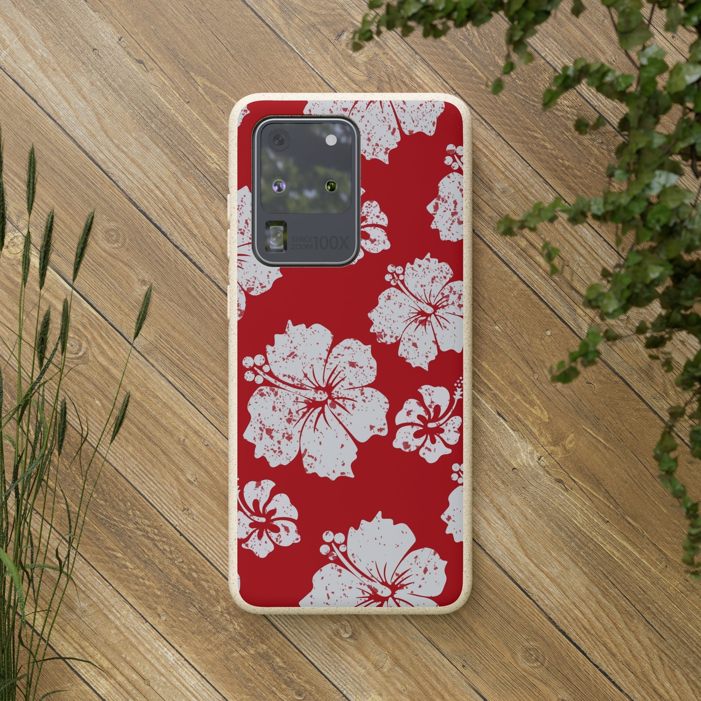 "Hibiscus Hues" Eco Biodegradable Phone Cases - iPhone and Galaxy