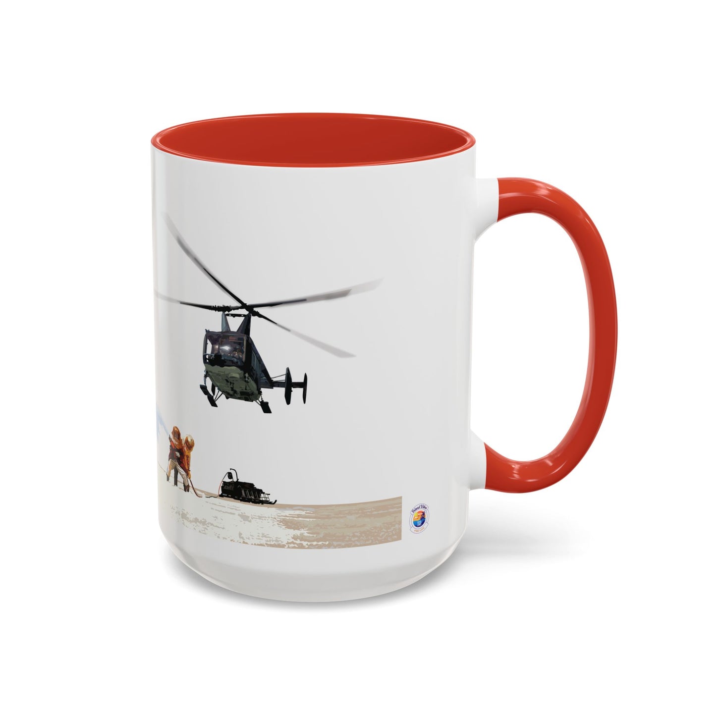 HH-43 Rescue Coffee Mug -  USAF ARFF Huskie Helicopter Mug exclusive by Island Vibes For Life
