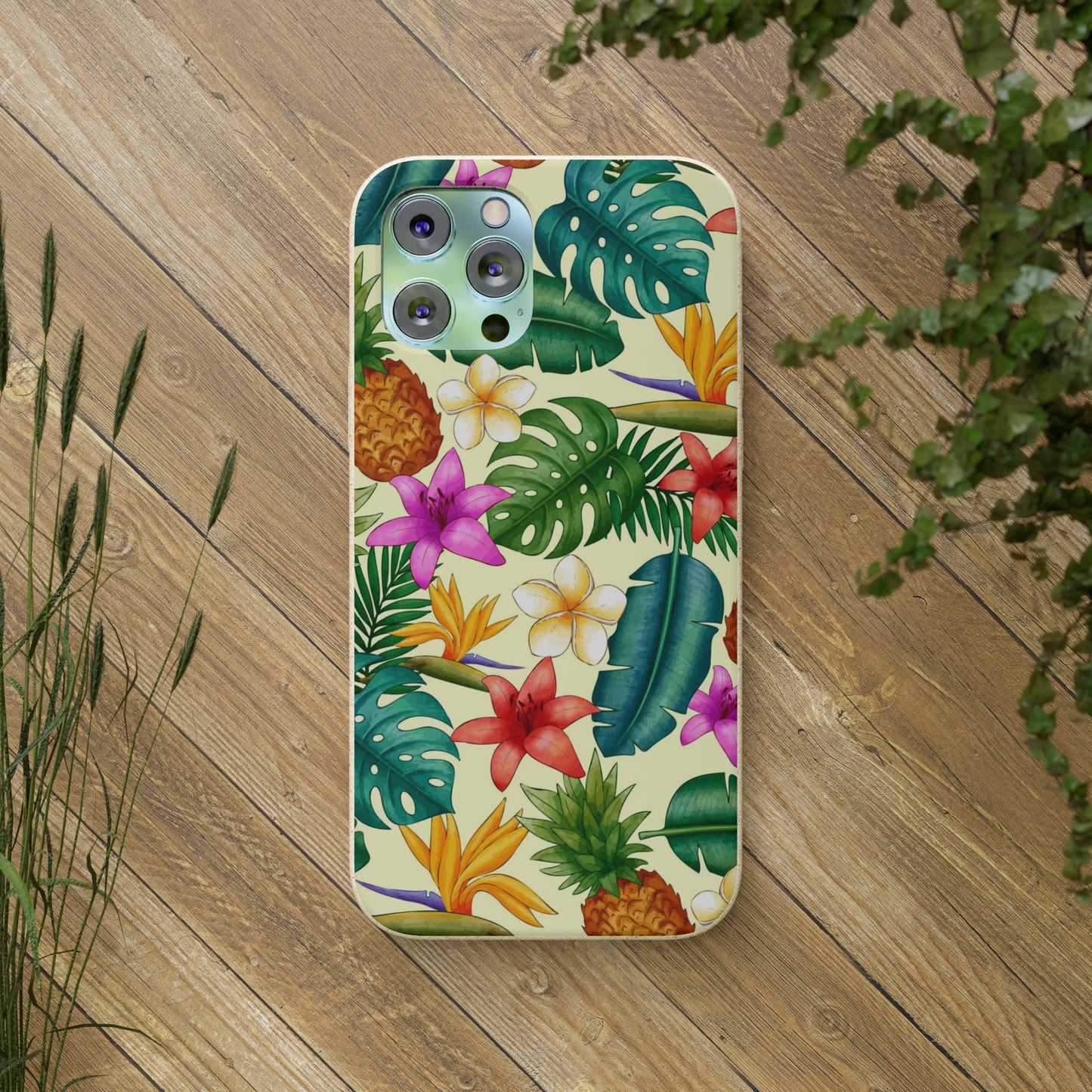 "Pineapple Infused" Eco Biodegradable Phone Cases -iPhone and Galaxy