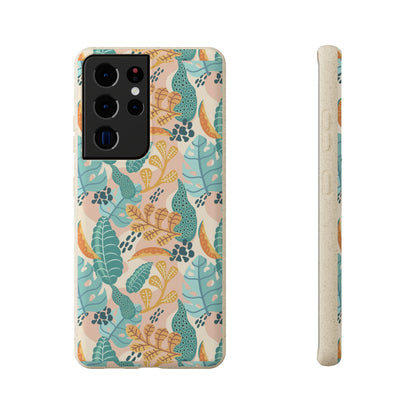 "Earthy Tropics Reverie" Eco Biodegradable Cases - iPhone and Galaxy