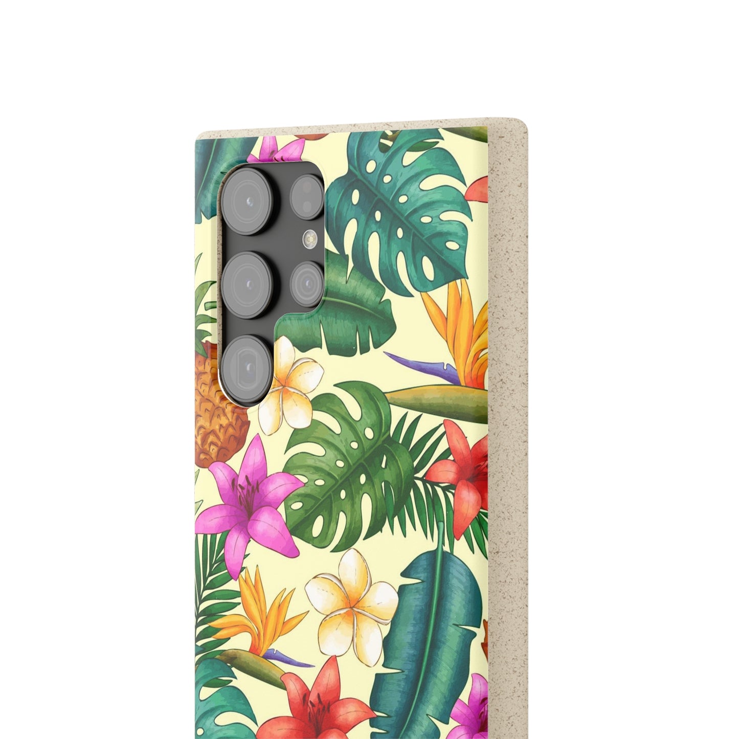 "Pineapple Infused" Eco Biodegradable Phone Cases -iPhone and Galaxy