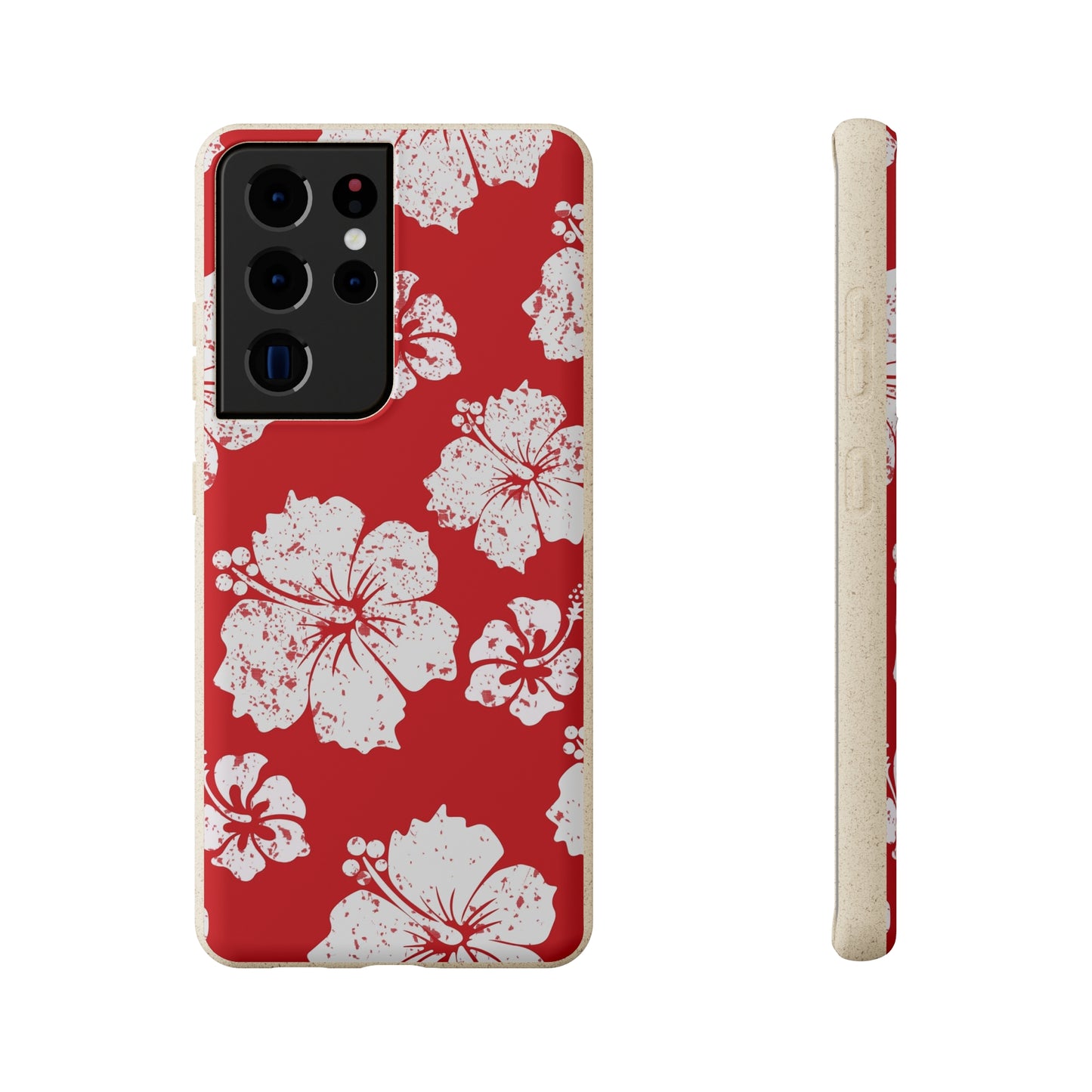 "Hibiscus Hues" Eco Biodegradable Phone Cases - iPhone and Galaxy