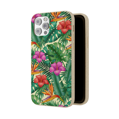 "Bird of Paradise Delight"  Eco Biodegradable Phone Cases - iPhone and Galaxy