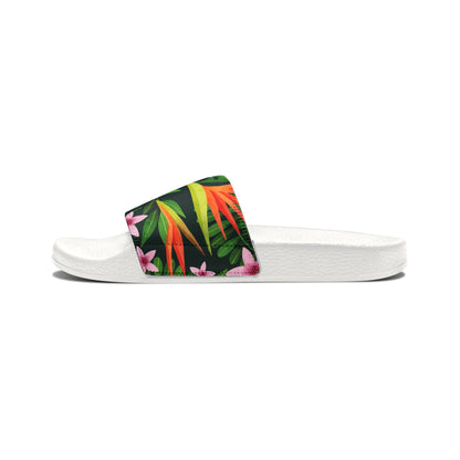 "Paradise Plume Delight" Men's Beach Sandals