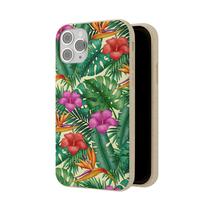 "Bird of Paradise Delight"  Eco Biodegradable Phone Cases - iPhone and Galaxy