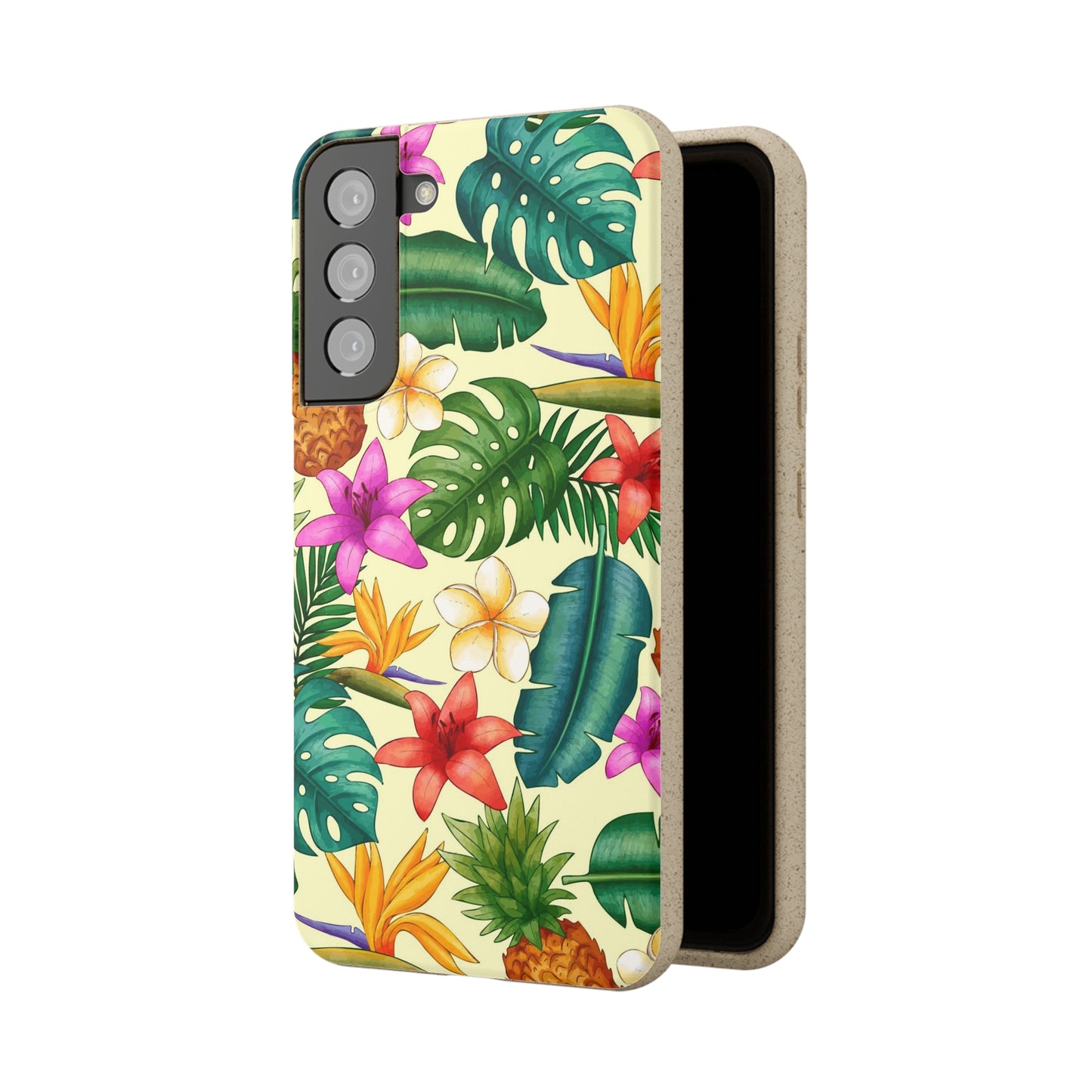 "Pineapple Infused" Eco Biodegradable Phone Cases -iPhone and Galaxy