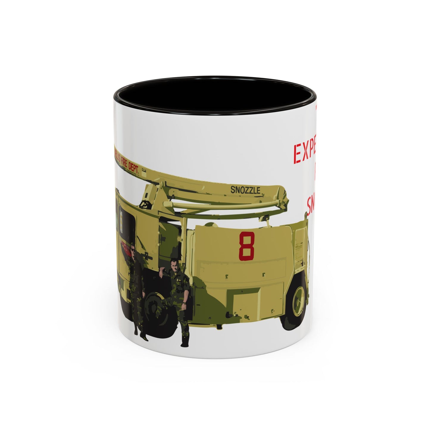 P-19 Experimental “Snozzle Test Rig” Crash Fire Rescue Coffee Mug by Island Vibes For Life