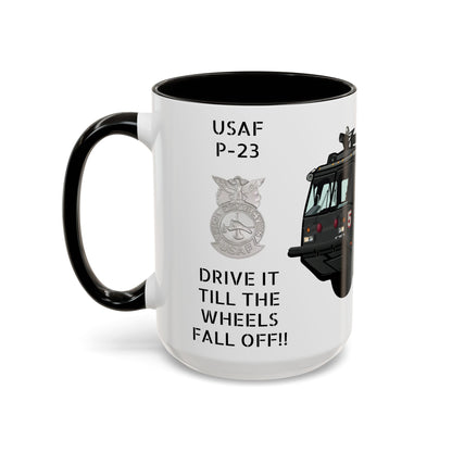 A/S 32 P-23 “Drive It Till the Wheels Fall Off” Crash Fire Rescue Coffee Mug by Island Vibes For Life