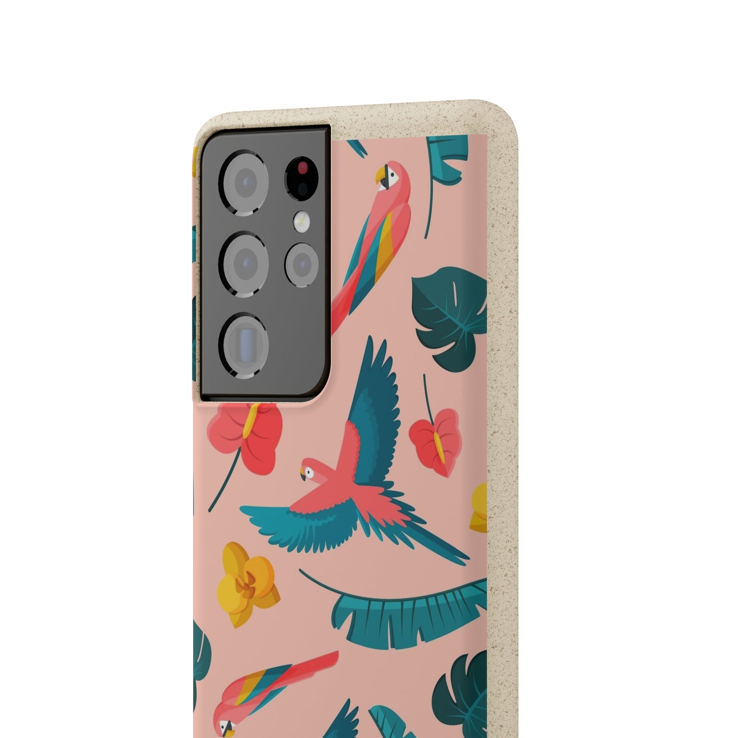 "Colorful Plumage"  Eco Biodegradable Phone Cases - iPhone and Galaxy