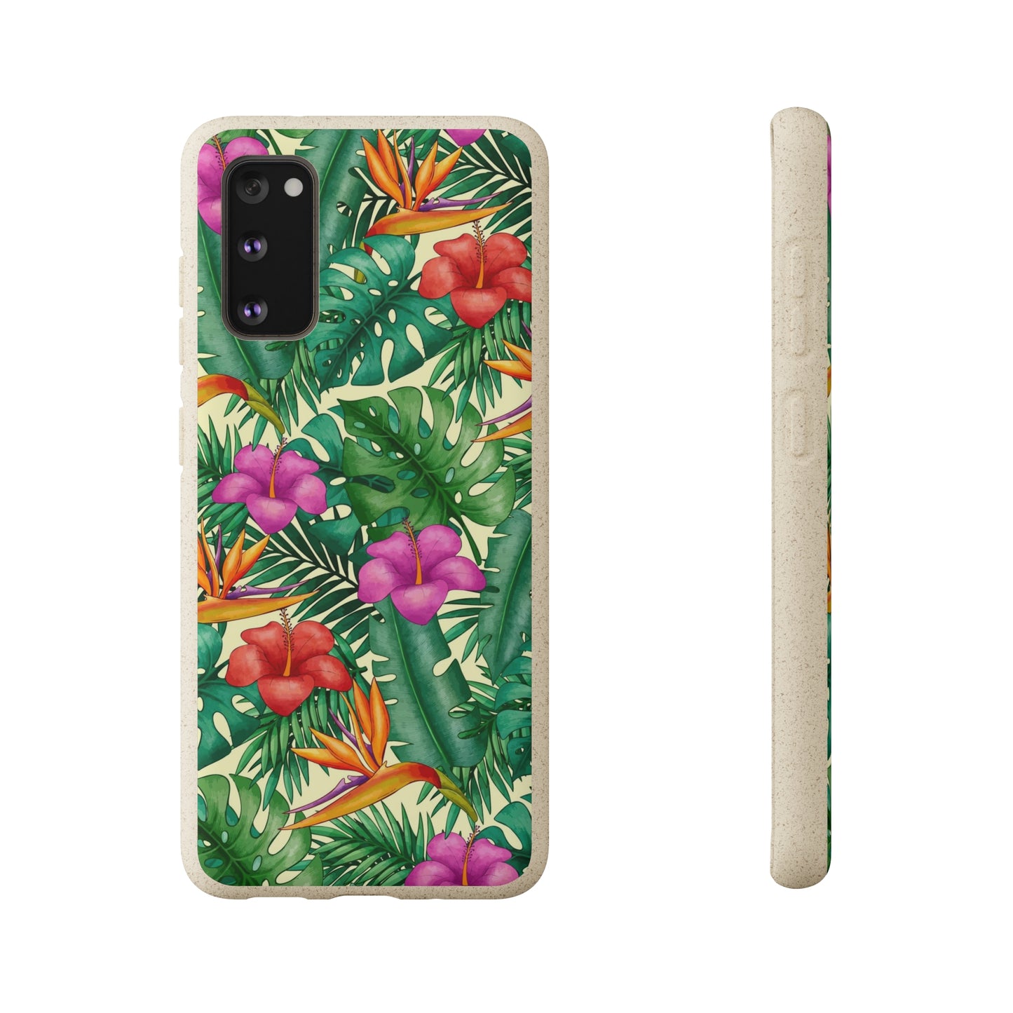 "Bird of Paradise Delight"  Eco Biodegradable Phone Cases - iPhone and Galaxy