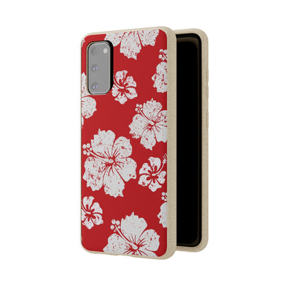 "Hibiscus Hues" Eco Biodegradable Phone Cases - iPhone and Galaxy