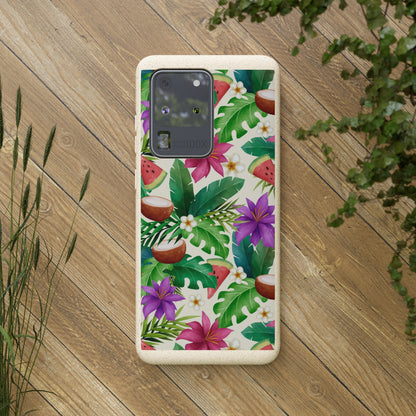 "Exotic Fruit Blossom" Eco Biodegradable Cases - iPhone and Galaxy