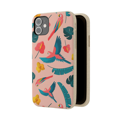 "Colorful Plumage"  Eco Biodegradable Phone Cases - iPhone and Galaxy