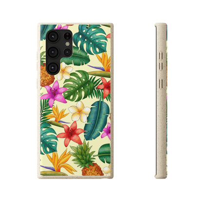 "Pineapple Infused" Eco Biodegradable Phone Cases -iPhone and Galaxy