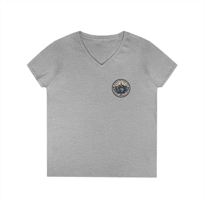 FOS Bolesławiec “Pugnae Tam Saevae Sunt” Ladies' V-Neck T-Shirt