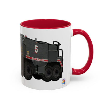 A/S 32 P-23 “Drive It Till the Wheels Fall Off” Crash Fire Rescue Coffee Mug by Island Vibes For Life