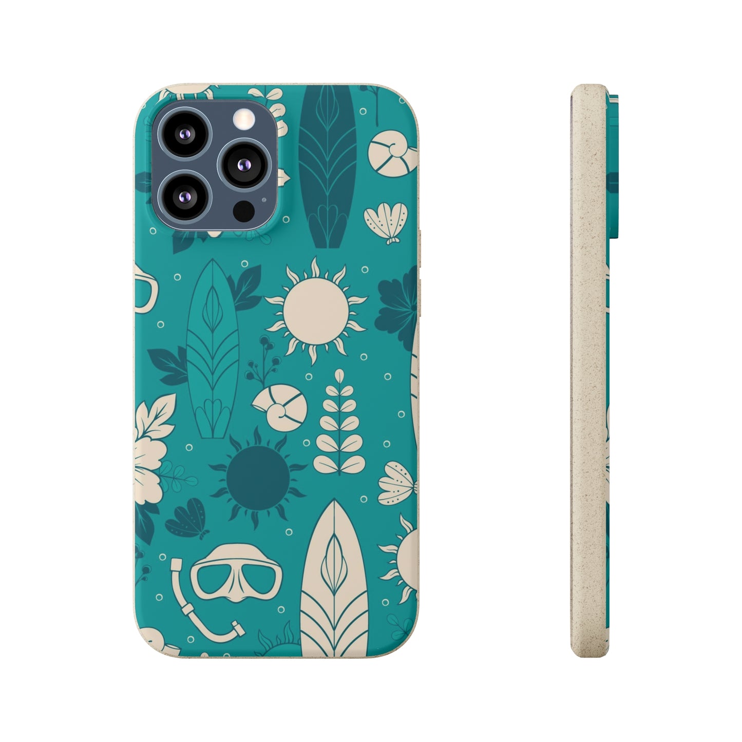 "Surf's Up, Dive Down" Eco Biodegradable Cases - iPhone and Galaxy