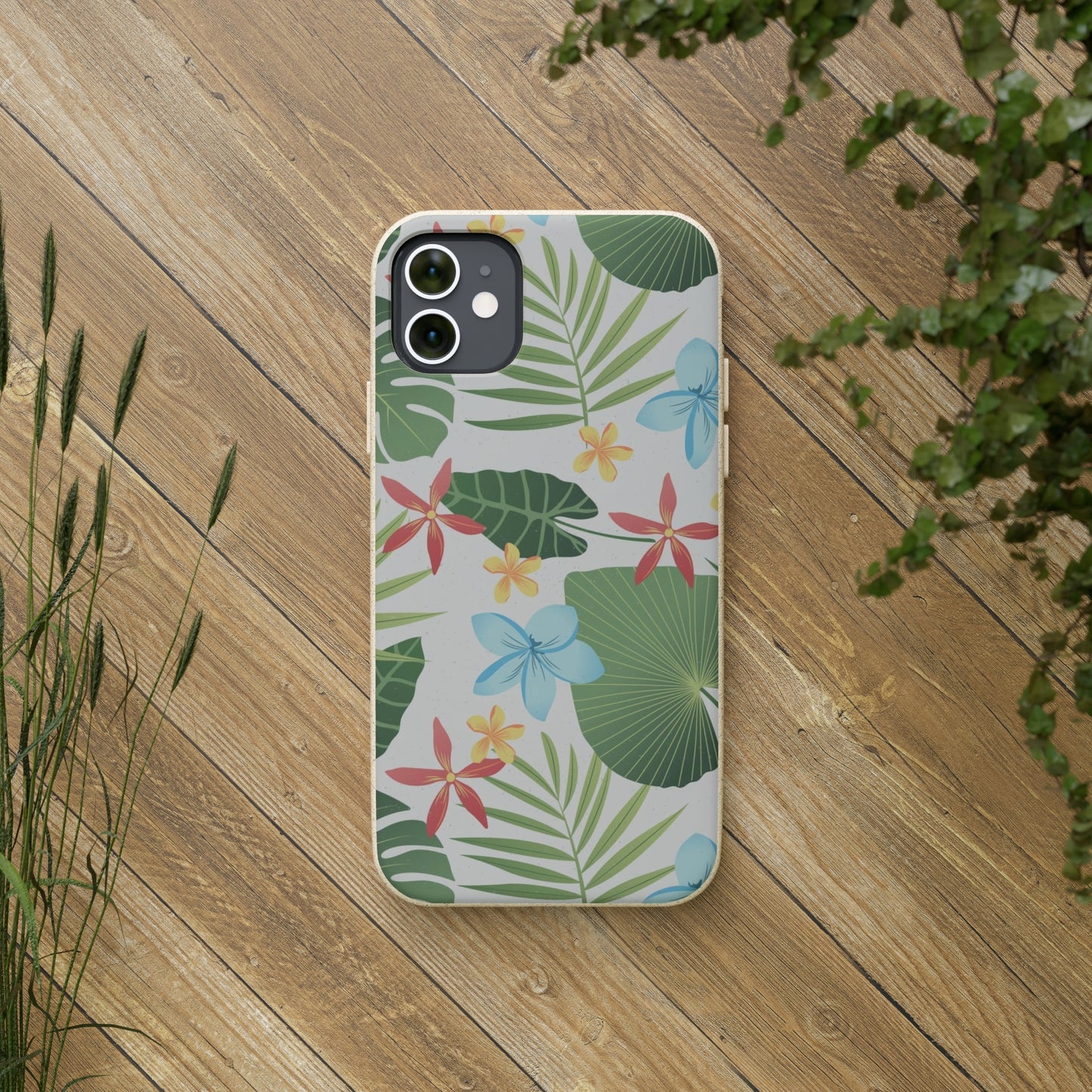 "Caribbean Leaf Carnival"  Eco Biodegradable Phone Cases - iPhone and Galaxy