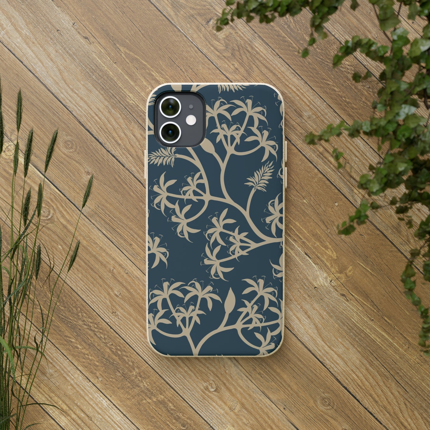 "Earthy Bluescape Oasis" Eco Biodegradable Cases - iPhone and Galaxy