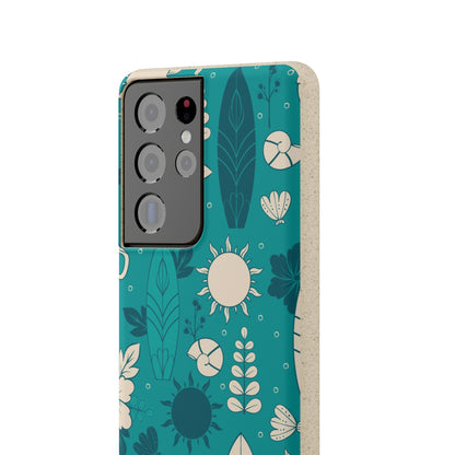 "Surf's Up, Dive Down" Eco Biodegradable Cases - iPhone and Galaxy