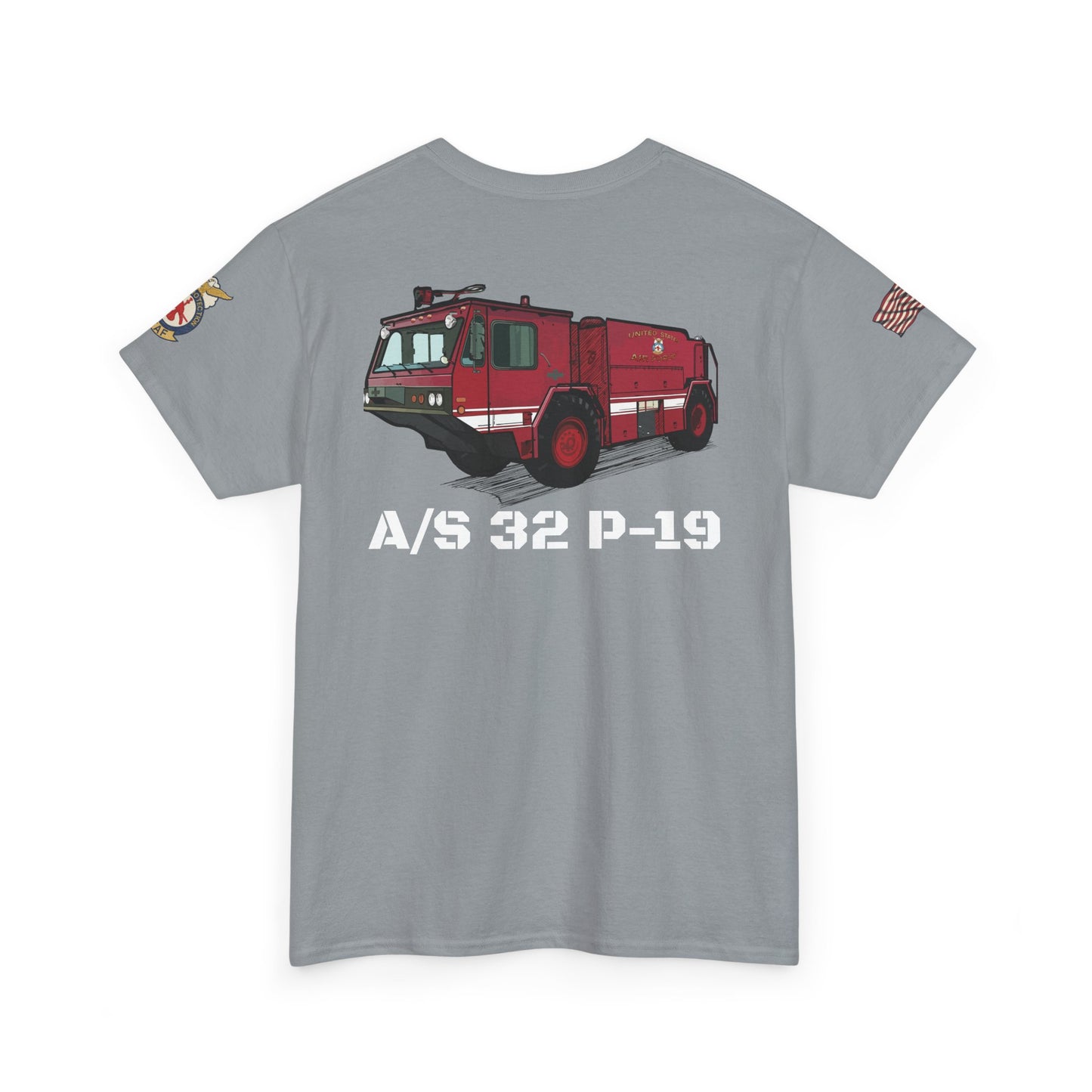 A/S 32 P-19 ARFF Truck Fundraiser Tee by Island Vibes For Life