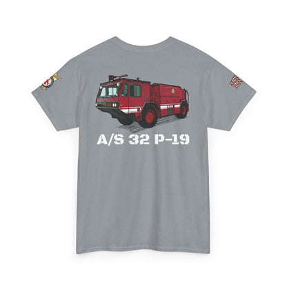 A/S 32 P-19 ARFF Truck Fundraiser Tee by Island Vibes For Life