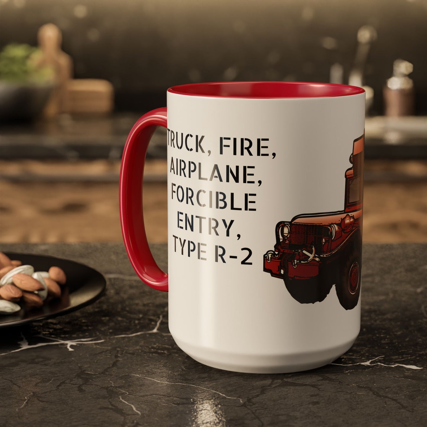 R-2 Crash Fire Rescue Coffee Mug by Island Vibes For Life