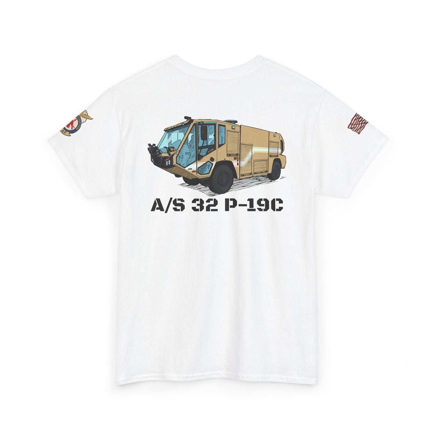 A/S 32 P-19C ARFF Truck Fundraiser Tee by Island Vibes For Life