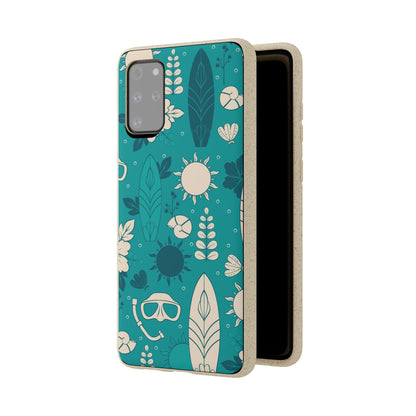 "Surf's Up, Dive Down" Eco Biodegradable Cases - iPhone and Galaxy